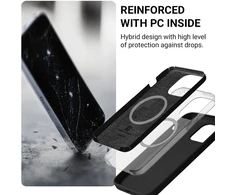 Crong Color Cover Magnetic dėklas skirtas Apple iPhone 14 Plus Sand Rožinė