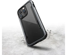 Dėklas iPhone 14 Pro, juodas, X-Doria Raptic Shield