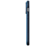 Dėklas iPhone 14 Pro Max, aliuminis, Marine Mėlyna, X-Doria Raptic Shield