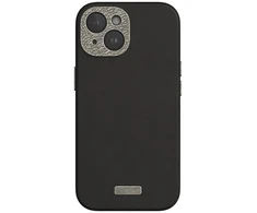 Moshi Napa MagSafe - Leather dėklas skirtas Apple iPhone 15 Midnight Juodas