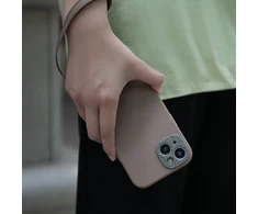 Moshi Napa MagSafe - Leather dėklas skirtas Apple iPhone 15 Woodsmoke Brown