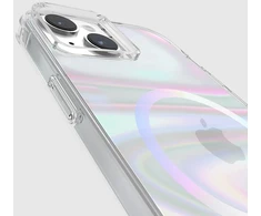 Case-Mate Soap Bubble MagSafe - Apple iPhone 15 Plus dėklas Iridescent