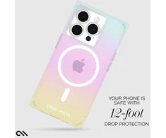 Dėklas Case-Mate BLOX MagSafe - Apple iPhone 15 Pro Case Rainbow Frosting