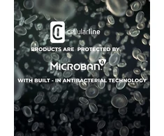 Cellular Line Cellularline Sensation Plus - Apple iPhone 15 Pro dėklas su MICROBAN coating juodas