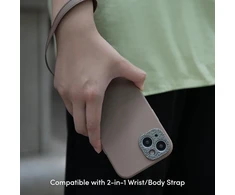 Moshi Napa MagSafe - Leather dėklas skirtas Apple iPhone 15 Pro Eggnog Baltas