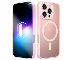 Dėklas iPhone 16 Pro 3mk Misty MagCase, rožinis