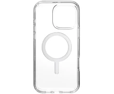 Speck Presidio Perfect-Clear MagSafe - dėklas skirtas Apple iPhone 16 Pro Max Clear / Chrome Finish / Serene Sidabrinis