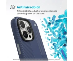 Dėklas Speck Presidio2 Grip ClickLock &amp; MagSafe do iPhone 16 Pro Max mėlyna