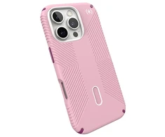 Dėklas Speck Presidio2 Grip ClickLock &amp; MagSafe do iPhone 16 Pro rožinė