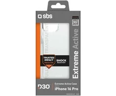 dėklas iPhone 16 Pro“ telefonui — skaidrus