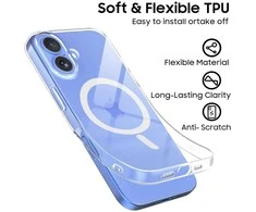 dėklas iPhone 16 - skaidrus