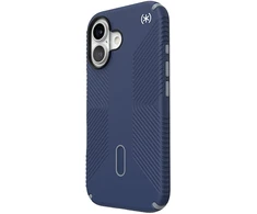 Dėklas Speck Presidio2 Grip ClickLock &amp; MagSafe do iPhone 16 tamsiai mėlyna