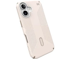Dėklas Speck Presidio2 Grip ClickLock &amp; MagSafe do iPhone 16 smėlio spalva