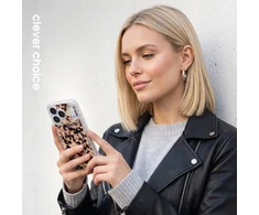 Dėklas iPhone 17 Crong Deluxe MAG Cover, Skirtas šviesiems plaukams Tortoise