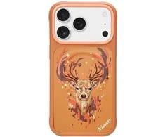 Dėklas iPhone 17 Pro MagSafe, oranžinis Nimmy