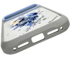 Dėklas iPhone 17 Pro Max pilkas su MagSafe Nimmy
