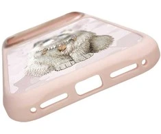 „Nimmy Lucky Fashion Cat“ „MagSafe“ dėklas, skirtas „iPhone 17 Pro“ – rožinis