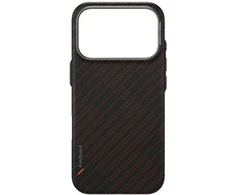 Dėklas UNIQ Keva EDGE Apple iPhone 17 Pro Magclick Charging oranžinis
