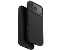 Dėklas iPhone 17 Pro Uniq Lino pilkas – patikimas pasirinkimas