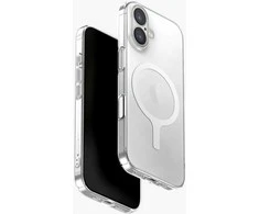UNIQ Airsuit dėklas skirtas Apple iPhone 17 Magclick Charging skaidrus