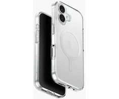 UNIQ Clario dėklas skirtas Apple iPhone 17 Magclick Charging skaidrus