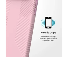 Dėklas iPhone 18 Pro / 17 Pro Speck Presidio2 Grip MagSafe, Quiet Blush