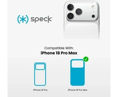 Dėklas iPhone 18 Pro Max / 17 Pro Max Speck Candyshell Icon MagSafe, juodas