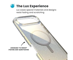 Speck Presidio Lux MagSafe - dėklas Apple iPhone Air Hyper Mirror Glitter / Sidabrinis Metallic