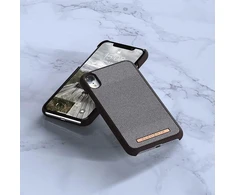 Nordic Elements Saeson Idun - dėklas skirtas Apple iPhone XR Dark Brown Pattern 1