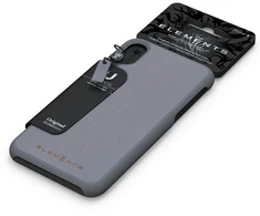 Nordic Elements Original Gefion - dėklas skirtas Apple iPhone XR with real maple wood Mid Pilkas