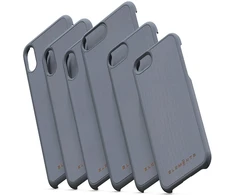 Nordic Elements Original Gefion - dėklas skirtas Apple iPhone Xs Max su real maple wood Mid Pilkas