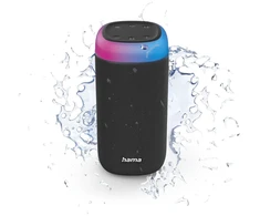 Dėklas Juodas Bluetooth garsiakalbis Hama Shine 2.0 su LED apšvietimu