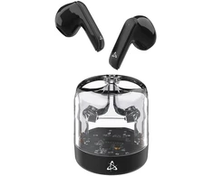 Dėklas Juodos Bluetooth į ausis įdedamos ausinės Sbox EB-TWS12