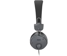 Dėklas Juodos on-ear ausinės su 3,5 mm jungtimi