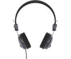 Dėklas Juodos on-ear ausinės su 3,5 mm jungtimi