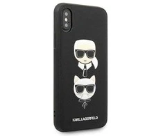 Karl Lagerfeld telefono dėklas iPhone X/XS, juodas