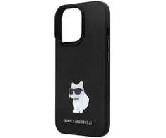 Dėklas Karl Lagerfeld Silicone C Metal Pin na iPhone 14 Pro - nuotraukos