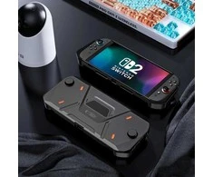 Dėklas konsolei juodas atsparus smūgiams Nintendo Switch 2
