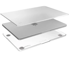 Speck „SmartShell“ dėklas „MacBook Air 15“ (M5/M4/M3/M2/2026–2023) skaidrus