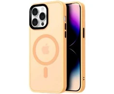 dėklas MagSafe iPhone 16 - oranžinis