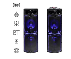 Dėklas Manta Minos L+R garso kolonėlių sistema, Bluetooth, 500 W