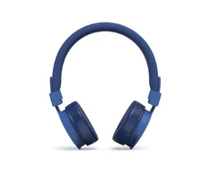 Dėklas Mėlynos belaidės Bluetooth stereo ausinės Hama Freedom Lit II