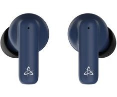 Dėklas Mėlynos Bluetooth į ausį dedamos ausinės