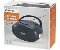 Dėklas Nešiojamas boombox Denver TC-29, juodas