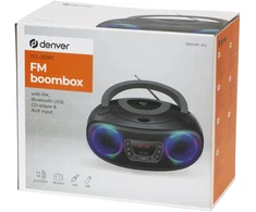 Dėklas Nešiojamas CD grotuvas Denver TCL-212BTGR, pilkas