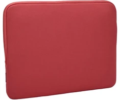 Dėklas Raudona 14 colių MacBook įmautė su užtrauktuku