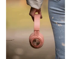 Dėklas Rožinės Tellur Feel Bluetooth ausinės