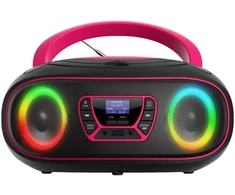 Boombox Denver TDB-212P rožinis