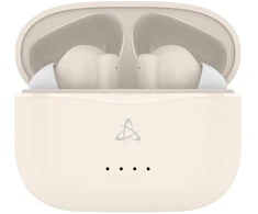 Dėklas Sbox EB-TWS05 rusvai gelsvas Bluetooth ausinės į ausį