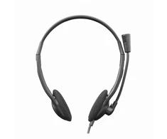 Dėklas Sbox HS-707 juodos USB ausinės su mikrofonu